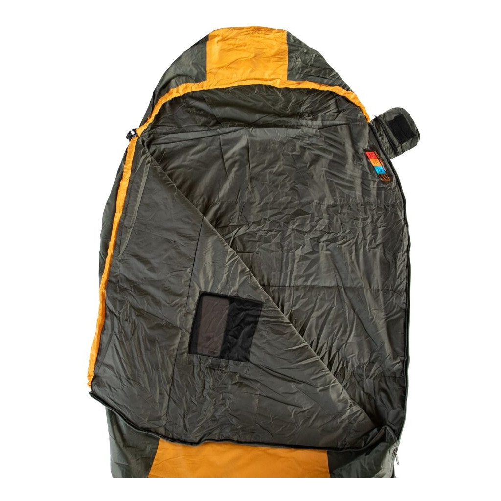 Спальний мішок Tramp Windy Light Orange/Grey L (TRS-055R-L) - зображення 2