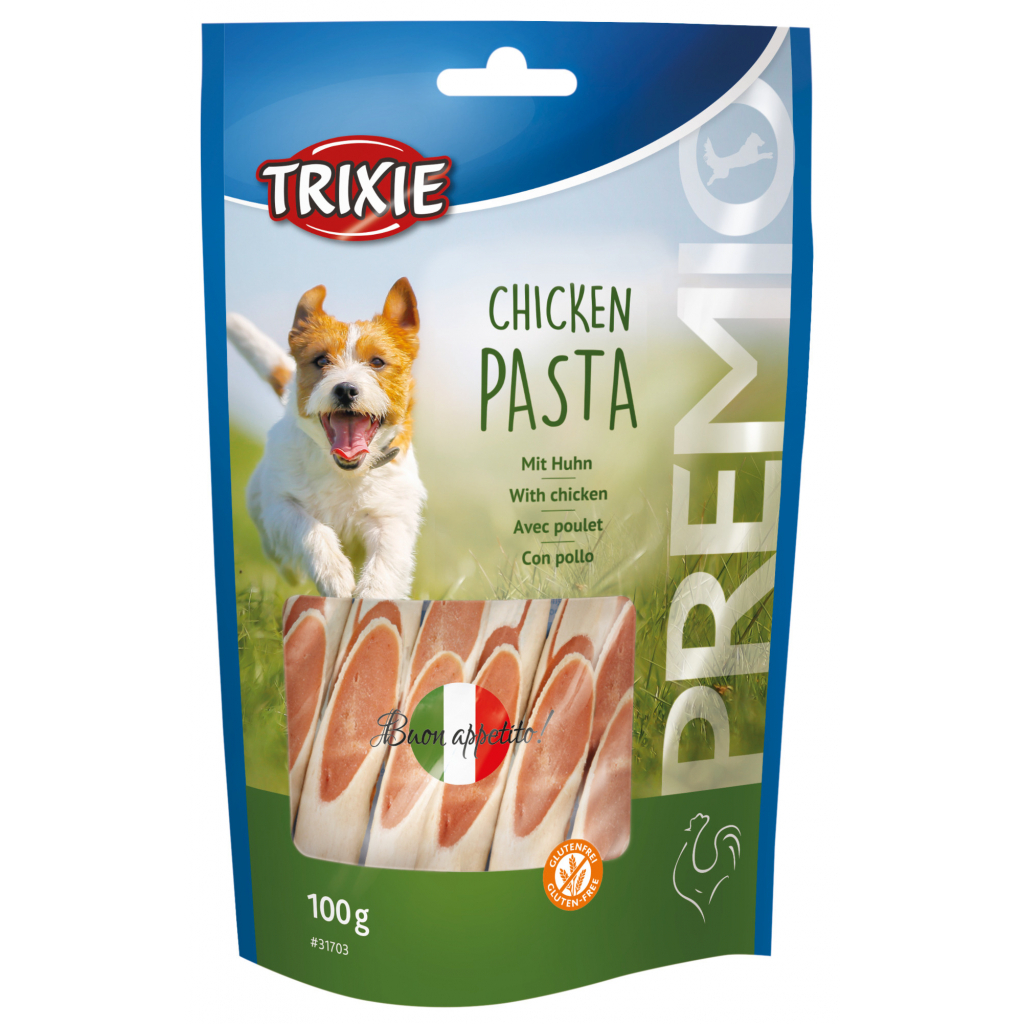 Ласощі для собак Trixie Premio Chicken Pasta паста з куркою 100 г (4011905317038) - зображення 1
