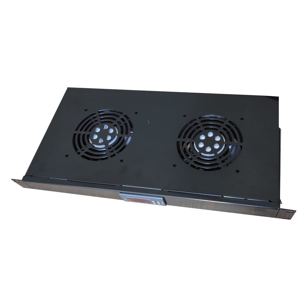 Вентиляторний модуль 2 вент. з термостатом Kingda (KD-301-8) - зображення 1