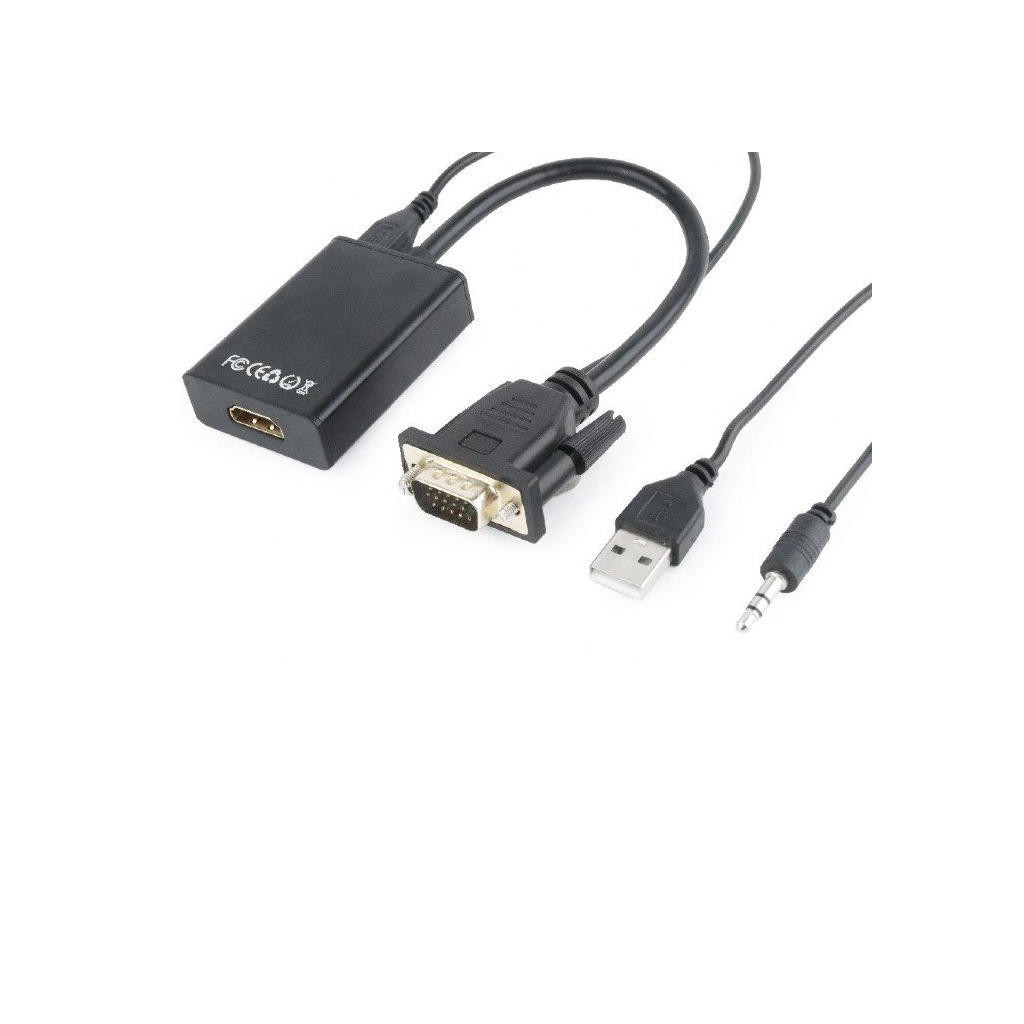 Перехідник VGA to HDMI Cablexpert (A-VGA-HDMI-01) - зображення 3
