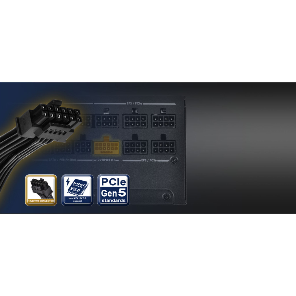 Блок живлення Silver Stone 1000W Decathlon Cybenetics (SST-DA1000R-GM) - изображение 6