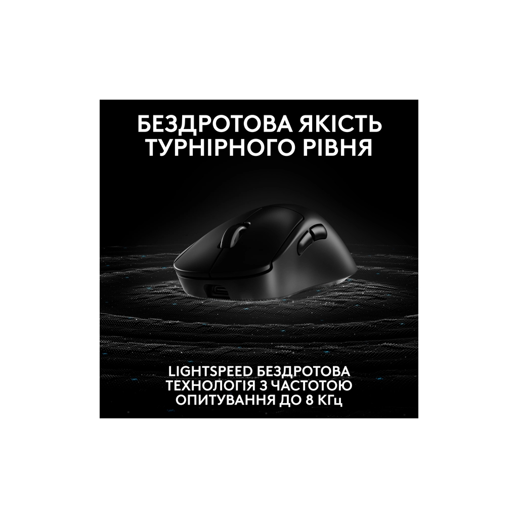 Мишка Logitech G Pro X Superlight 2 Dex Wireless Black (910-007357) - зображення 4