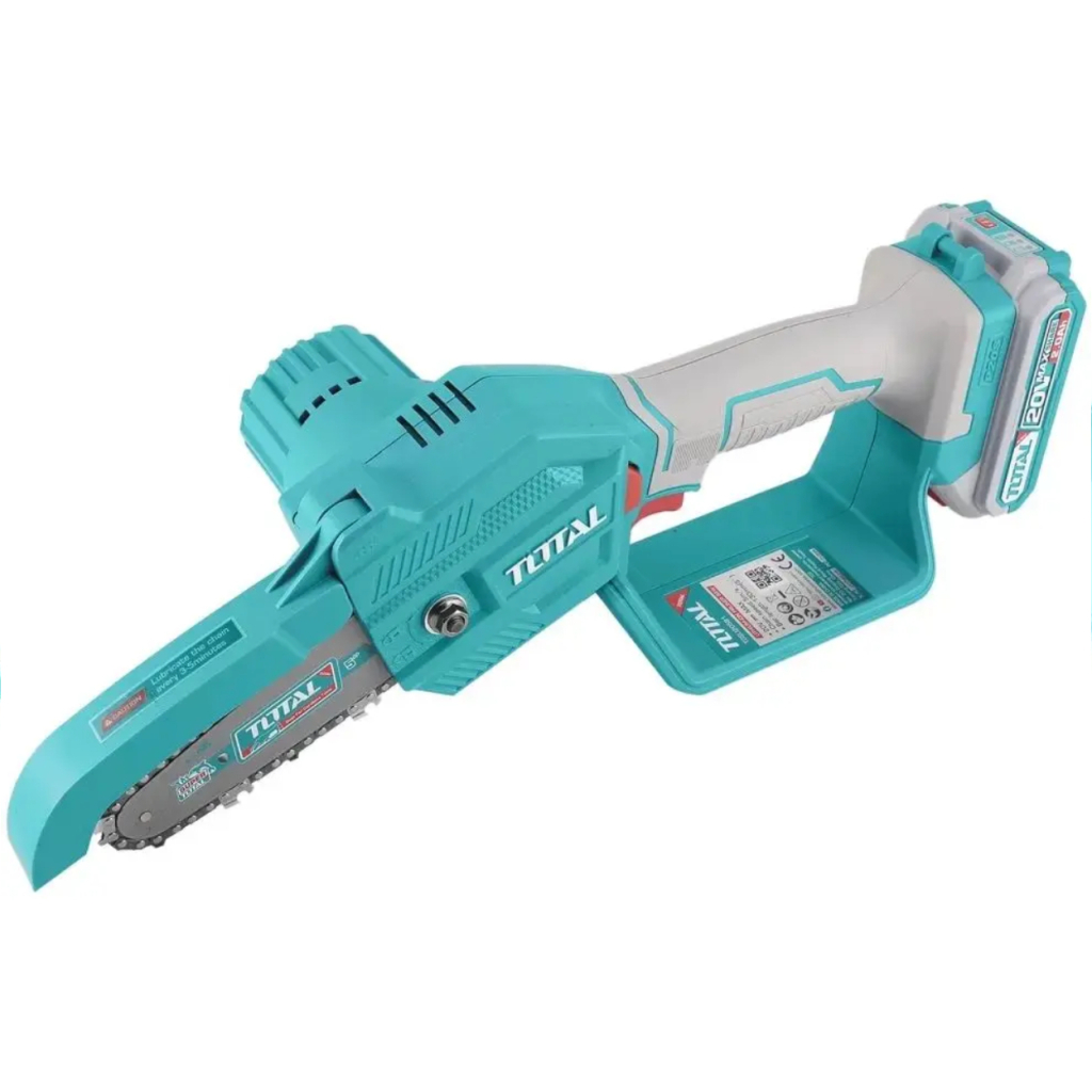 Ланцюгова пила Total TGSLI20581 міні, акум., 20В, 2Ah, шина 13см (TGSLI20581) - зображення 2