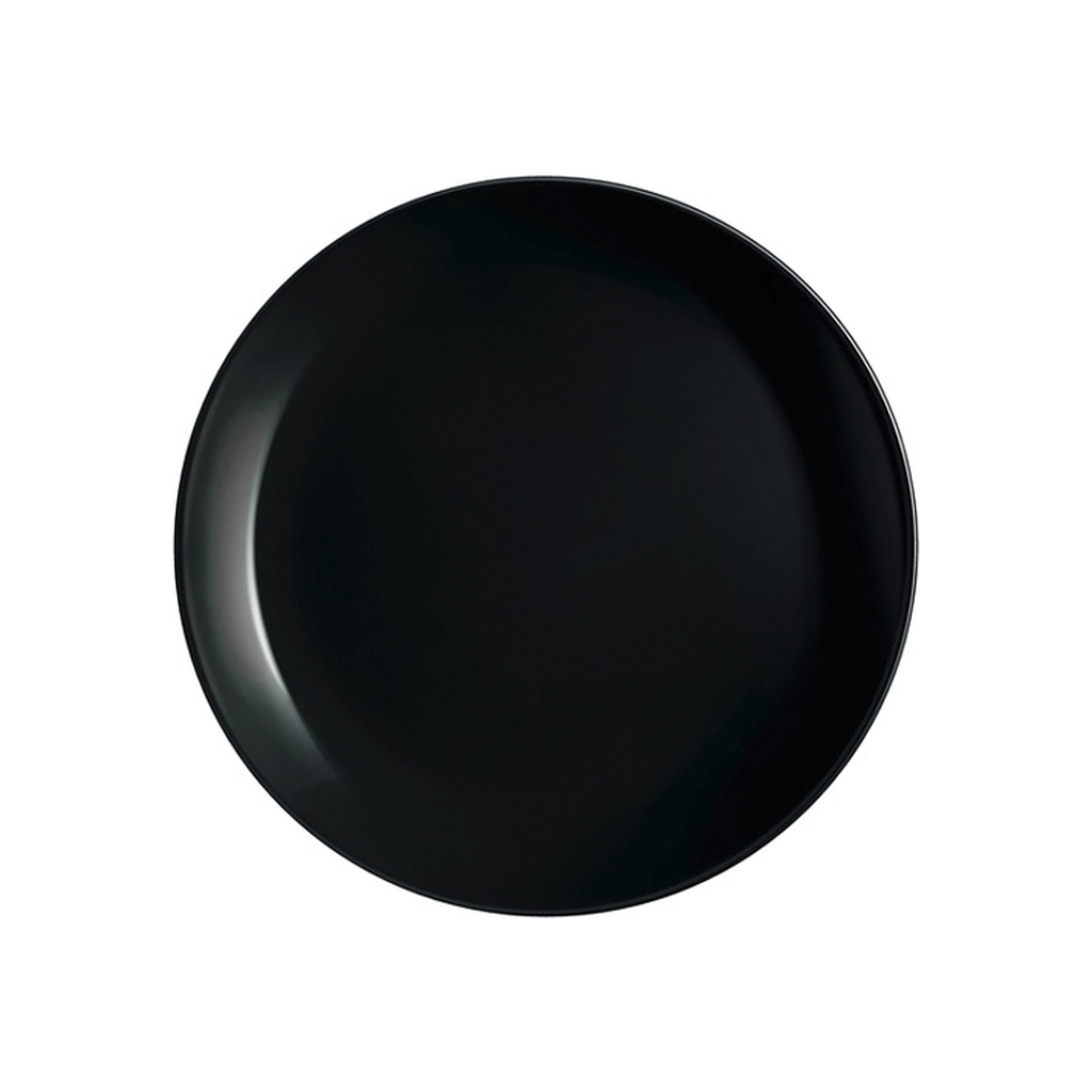 Тарілка Luminarc Diwali Black 25 см обідня (P0867) - зображення 1