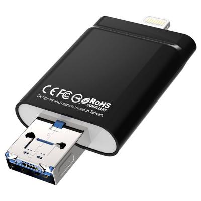 USB флеш накопичувач PhotoFast 32GB i-Flashdrive EVO Plus microUSB/Lightning USB 3.0 (EVOPLUS32GB) - зображення 2