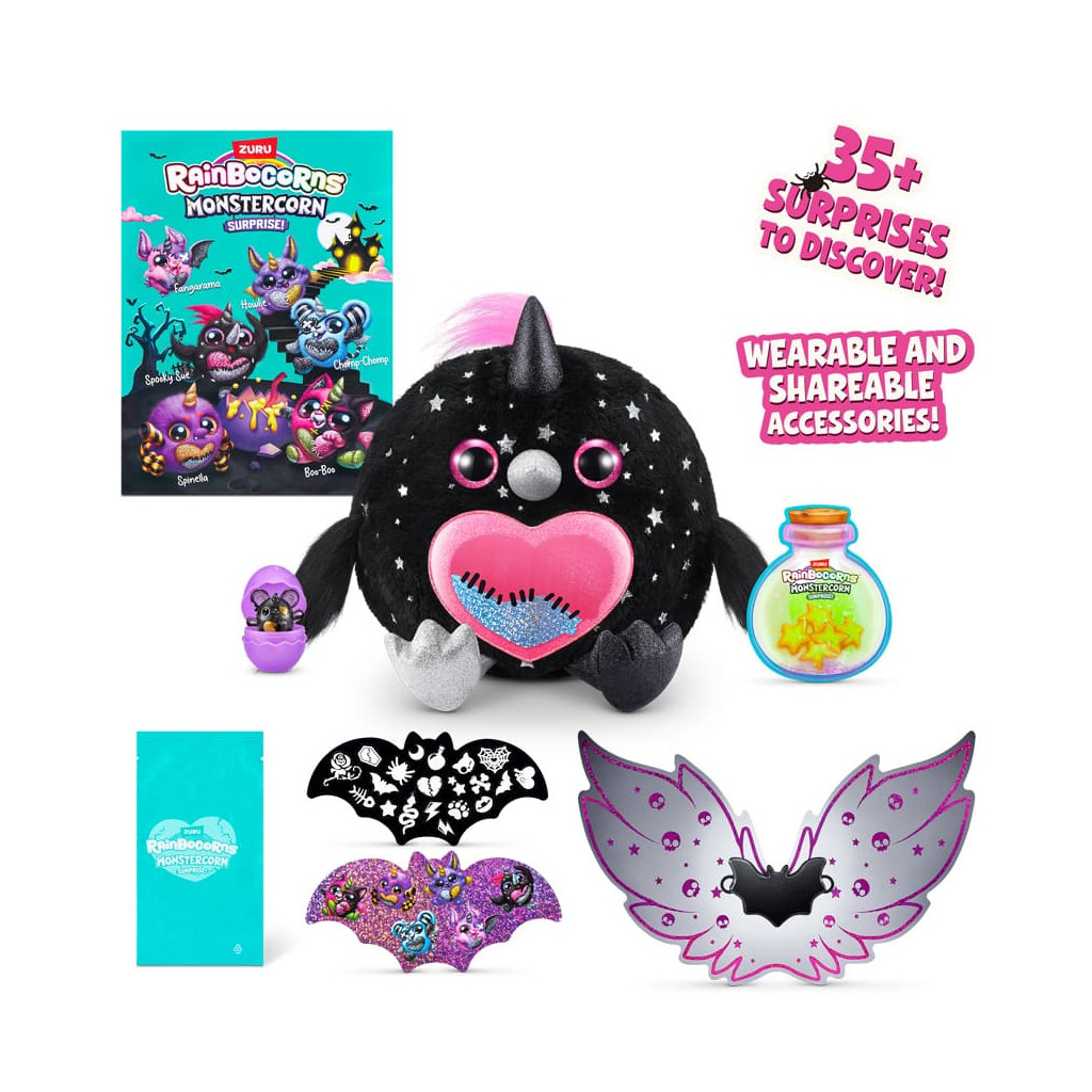 М'яка іграшка Rainbocorns сюрприз H серія Monstercorn Surprise (9297H) - зображення 3