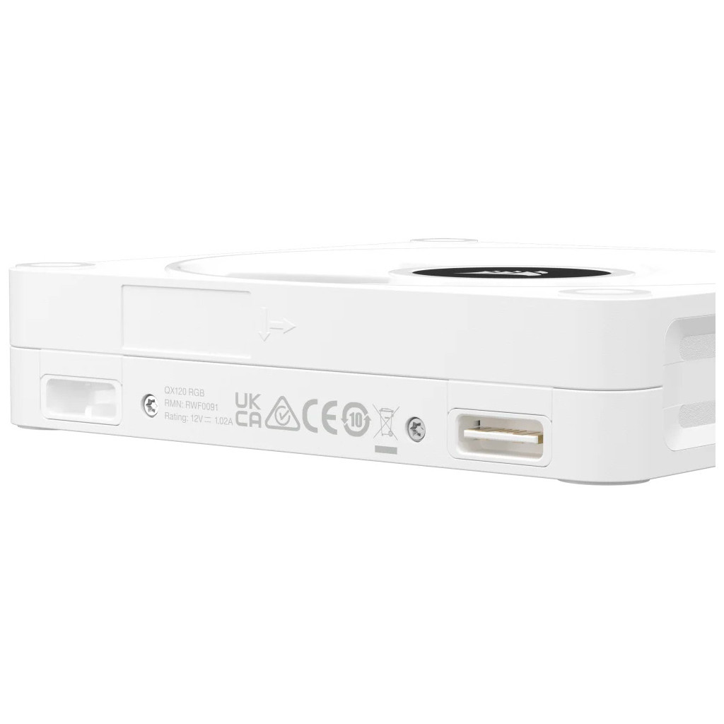 Кулер до корпусу Corsair iCUE Link QX120 RGB PWM White (CO-9051005-WW) - зображення 7