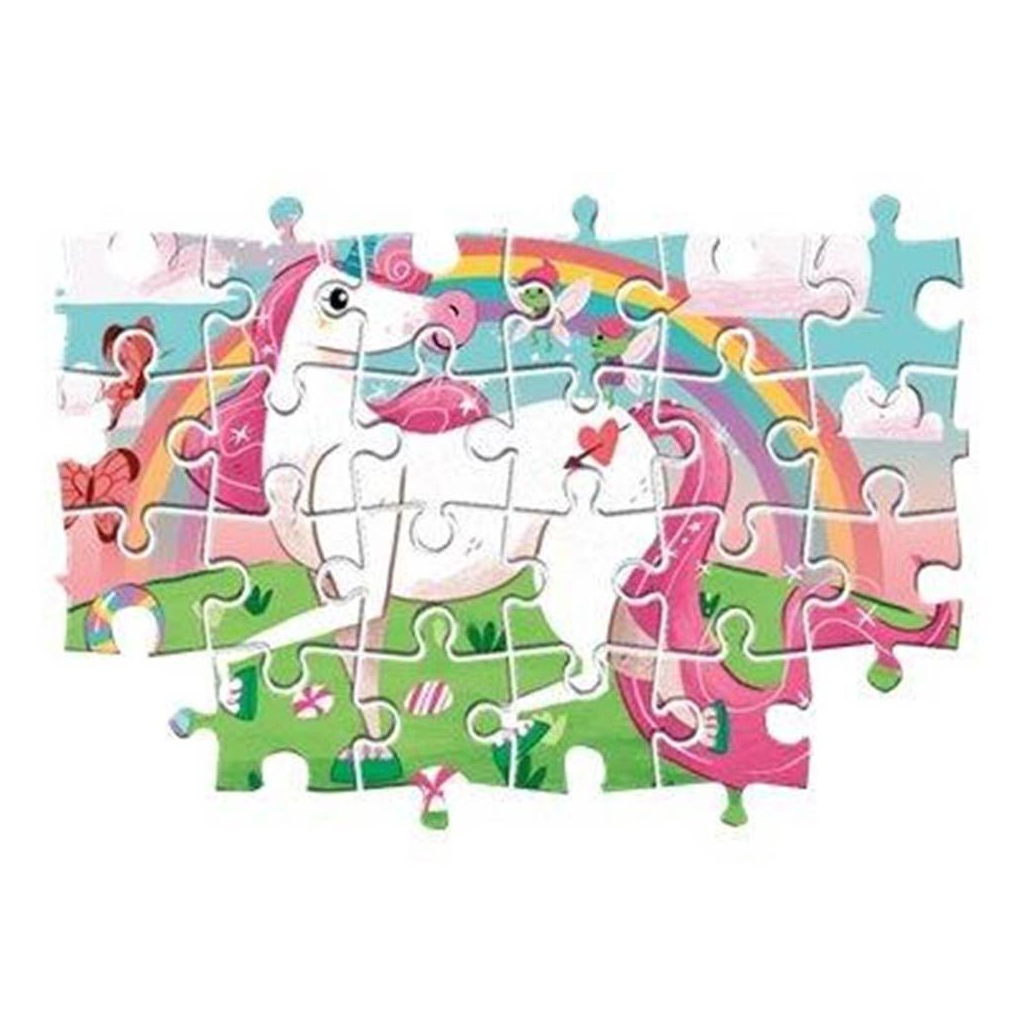 Пазл Clementoni I Believe in Unicorns 2 шт по 20 елементів (24754) - зображення 4