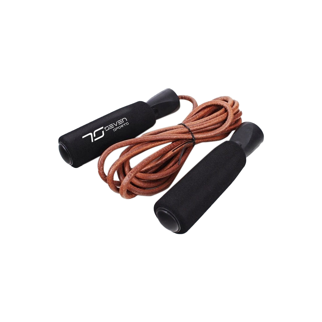 Скакалка 7Sports Pro Fitness 300см SK-2 Чорна (SK-2) - зображення 1