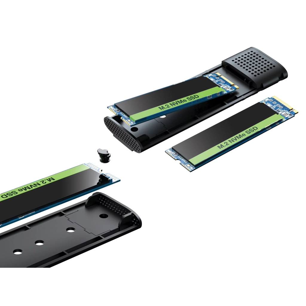 Кишеня зовнішня Sandberg SSD M.2, (NVMe) M-Key USB Type-C 3.2 (136-39) - зображення 3