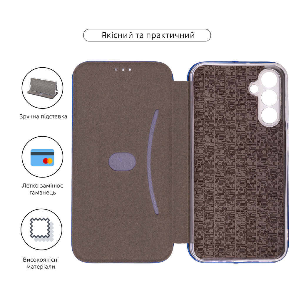 Чохол до мобільного телефона Armorstandart G-Case Samsung M15 5G (M156) Blue (ARM74377) - зображення 3