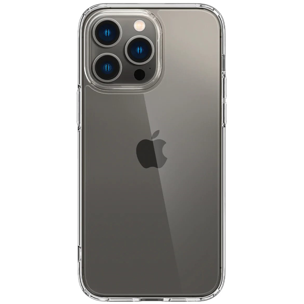 Чохол до мобільного телефона Spigen Apple iPhone 14 Pro Ultra Hybrid, Crystal Clear (ACS04960) - зображення 4
