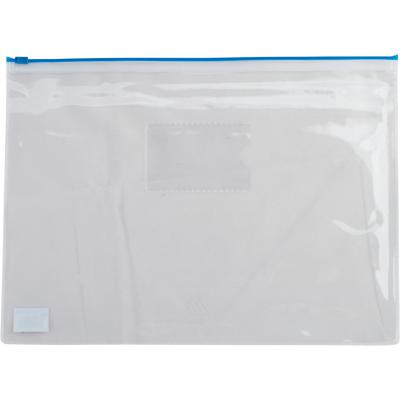 Папка на блискавці Buromax А5, plastic zipper blue (BM.3947-02) - зображення 1