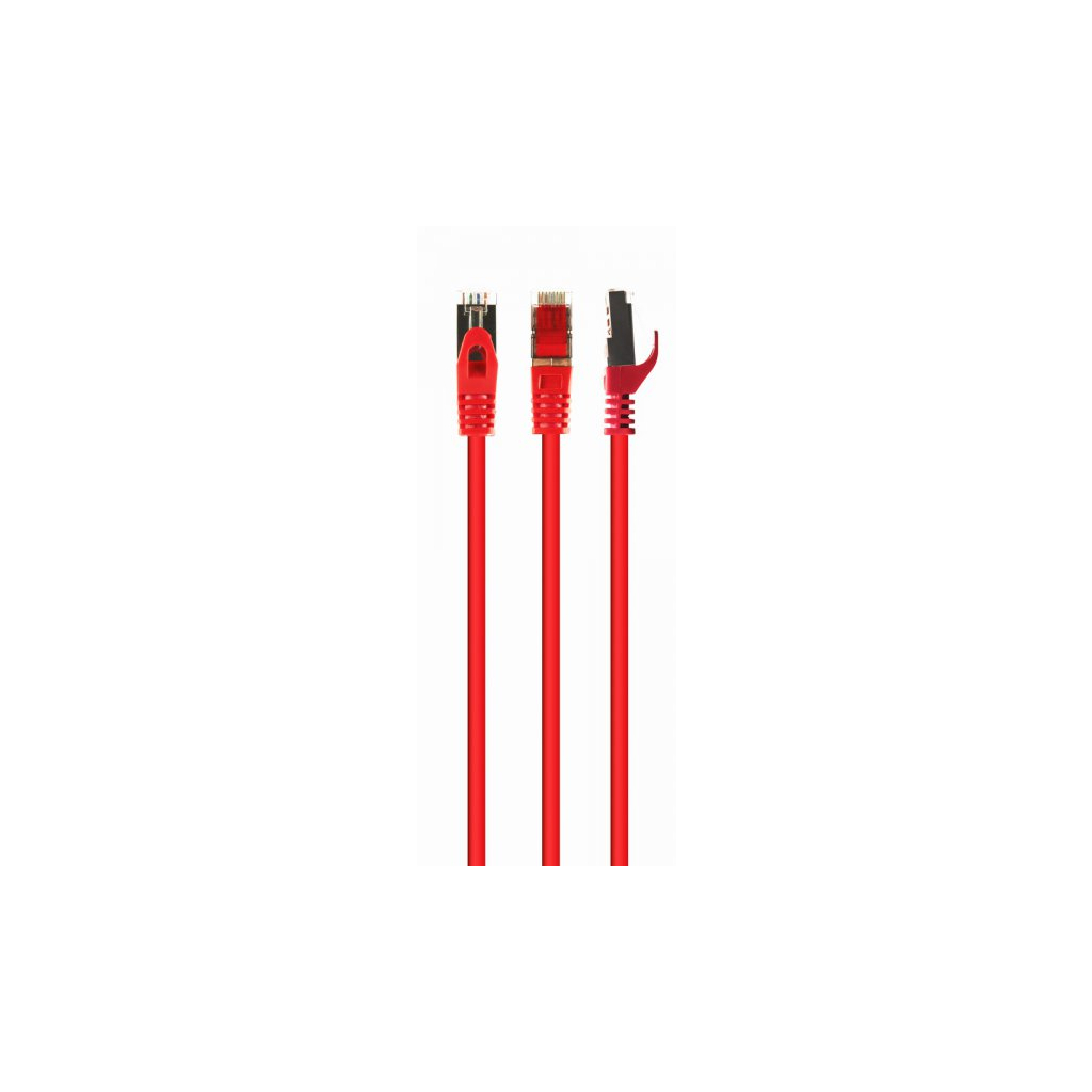 Патч-корд Cablexpert 20м S/FTP Cat 6A CU LSZH red (PP6A-LSZHCU-R-20M) - зображення 1