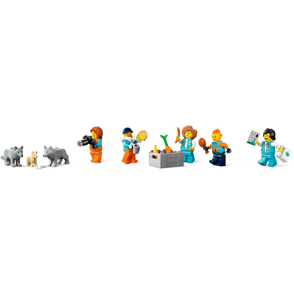 Конструктор LEGO City Арктична дослідна вантажівка з науковою лабораторією (60471) - зображення 6