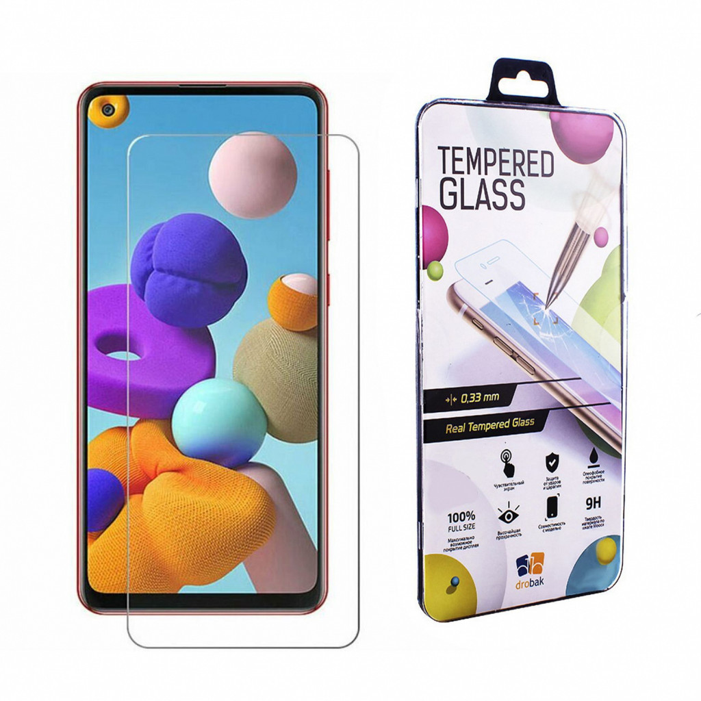 Скло захисне Drobak Samsung A21S (121279) (121279) - зображення 1