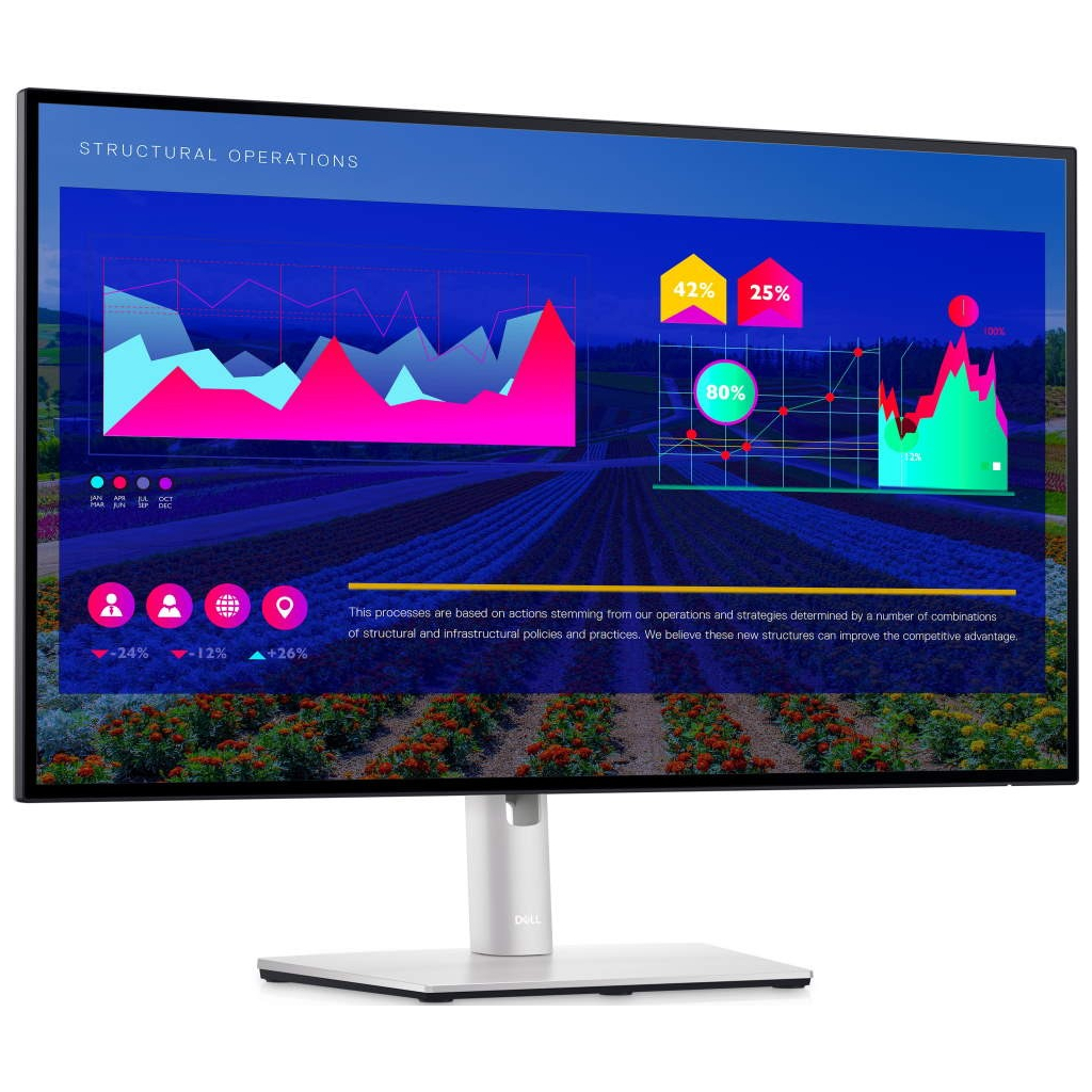 Монітор Dell U2722D (210-AYUK) - зображення 2