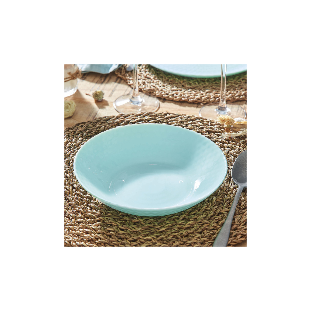 Тарілка Luminarc Pampille Light Turquoise 20 см супова (Q4650) - зображення 4