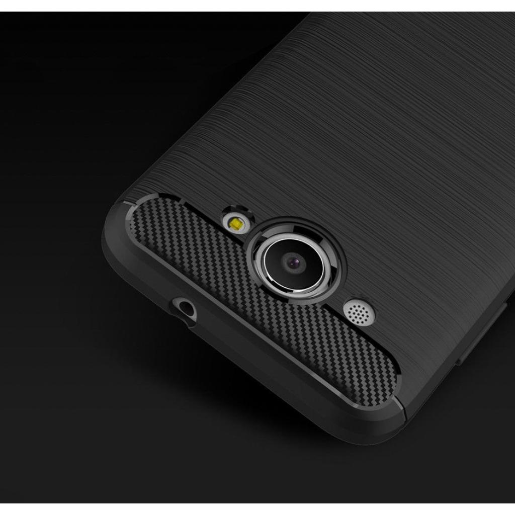 Чохол до мобільного телефона Laudtec для Huawei Y3 2017 Carbon Fiber (Black) (LT-HY32017B) - зображення 6