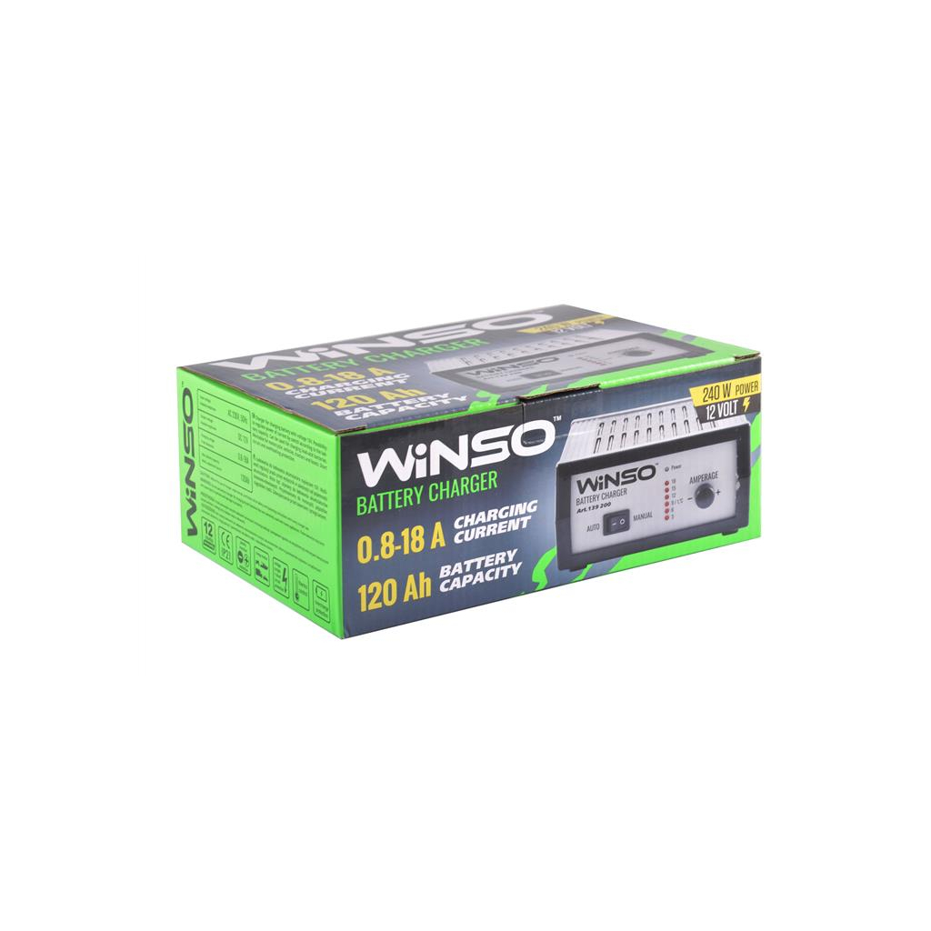 Зарядний пристрій для автомобільного акумулятора WINSO 139200 - зображення 4