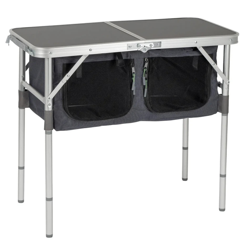 Туристичний стіл Bo-Camp Otter 80x40 cm Anthracite (1693680) - зображення 1