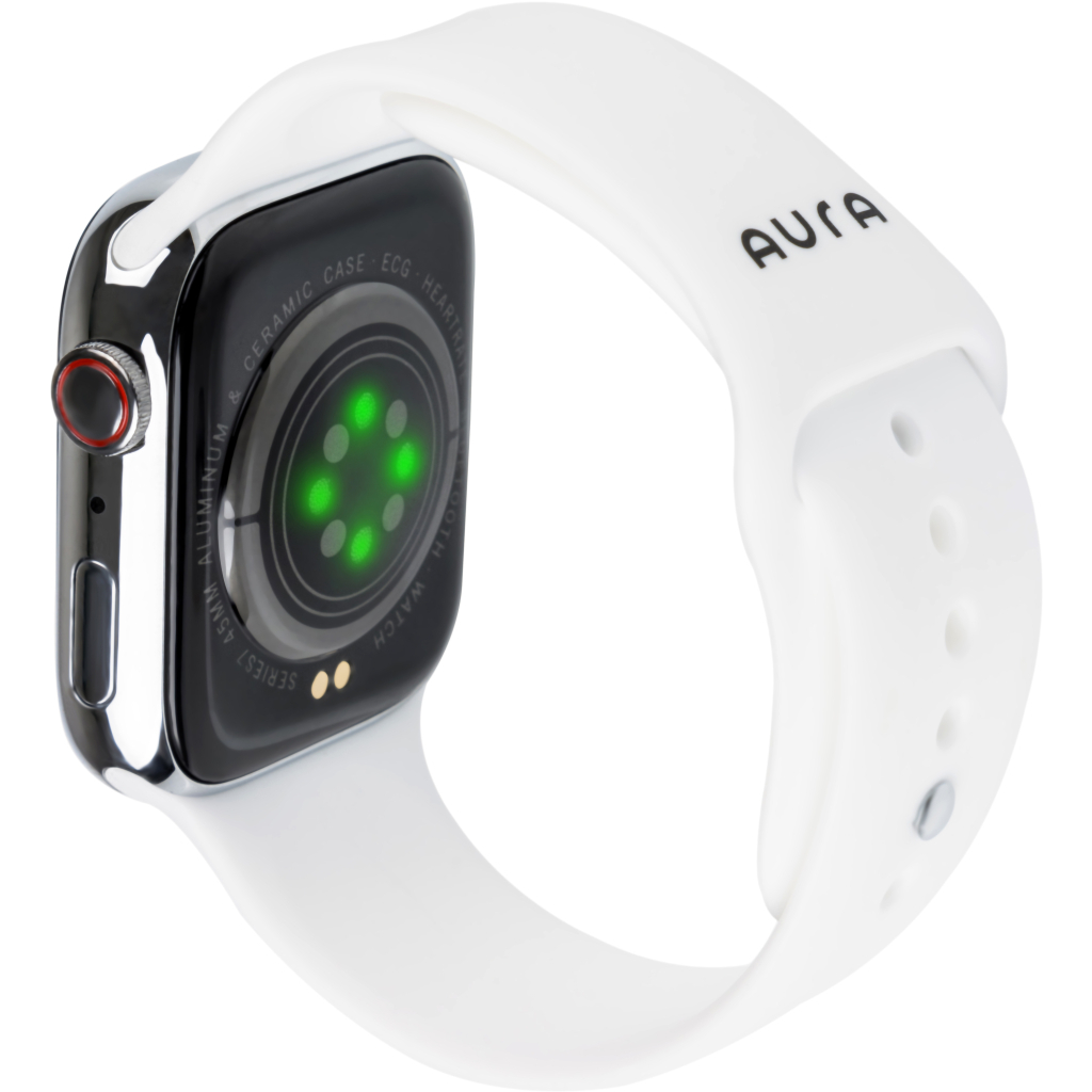 Смарт-годинник AURA X3 Pro 47mm White (SWAX347W) - зображення 3