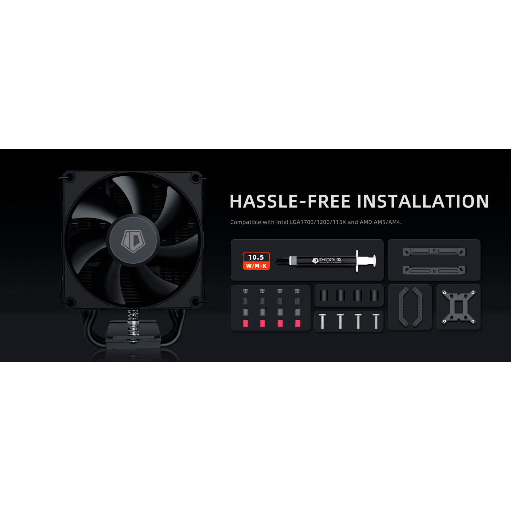 Кулер до процесора ID-Cooling FROZN A400 Black - зображення 11