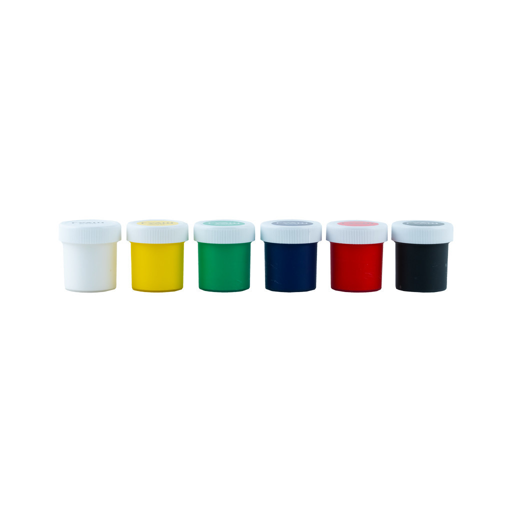 Гуашеві фарби Kite Classic 6 кольорів х 20 мл (K-062) - зображення 3