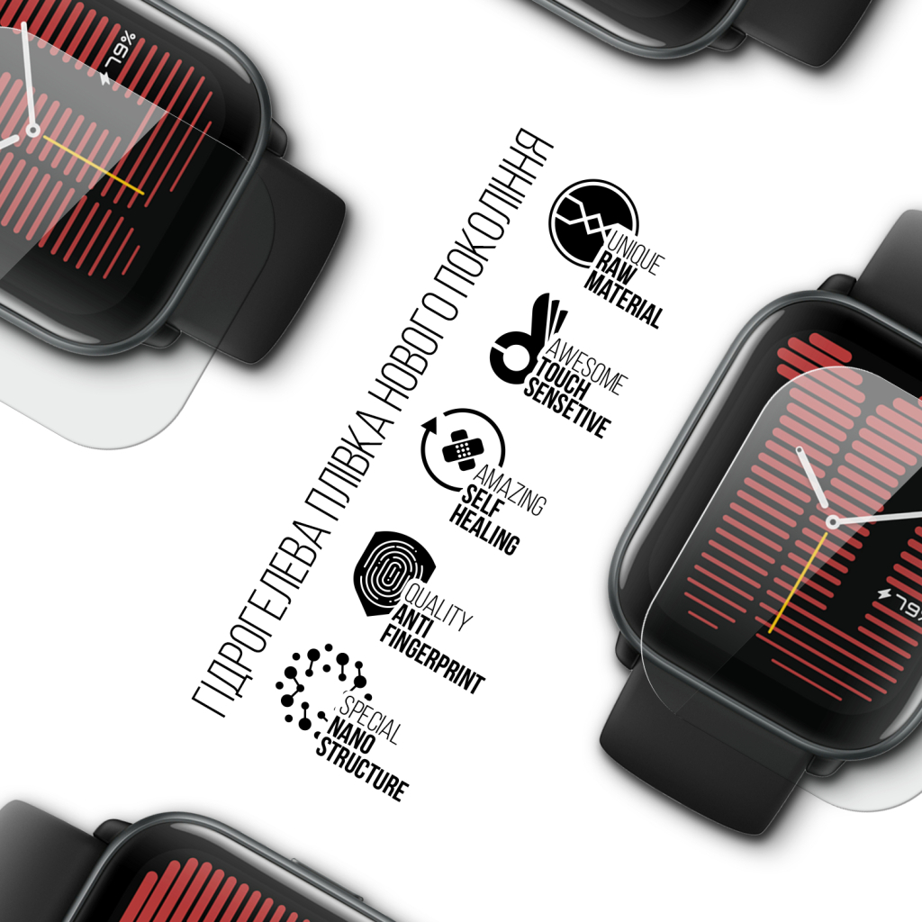 Плівка захисна Armorstandart Amazfit Active 6 pcs (ARM73336) - зображення 2