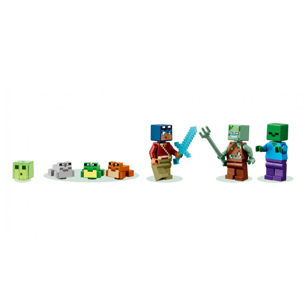 Конструктор LEGO Minecraft Будинок у формі жаби 400 деталей (21256) - зображення 3