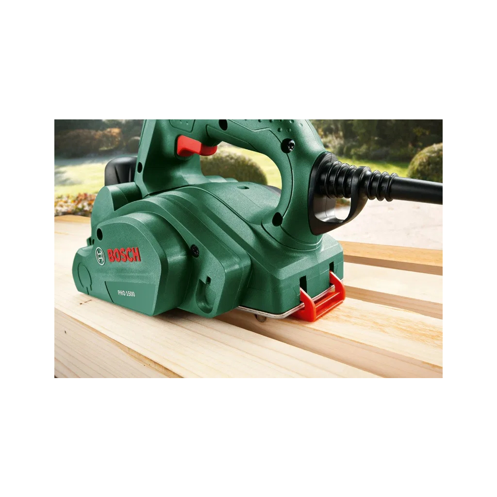 Електрорубанок Bosch PHO 1500 280Вт 82мм до 1.5мм 2.55кг (0.603.2A4.000) - изображение 4