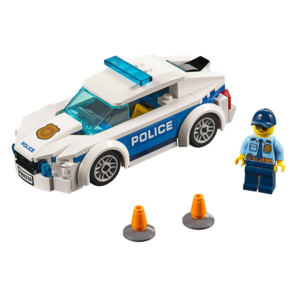 Конструктор LEGO City Поліцейське патрульне авто 92 деталі (60239) - зображення 2