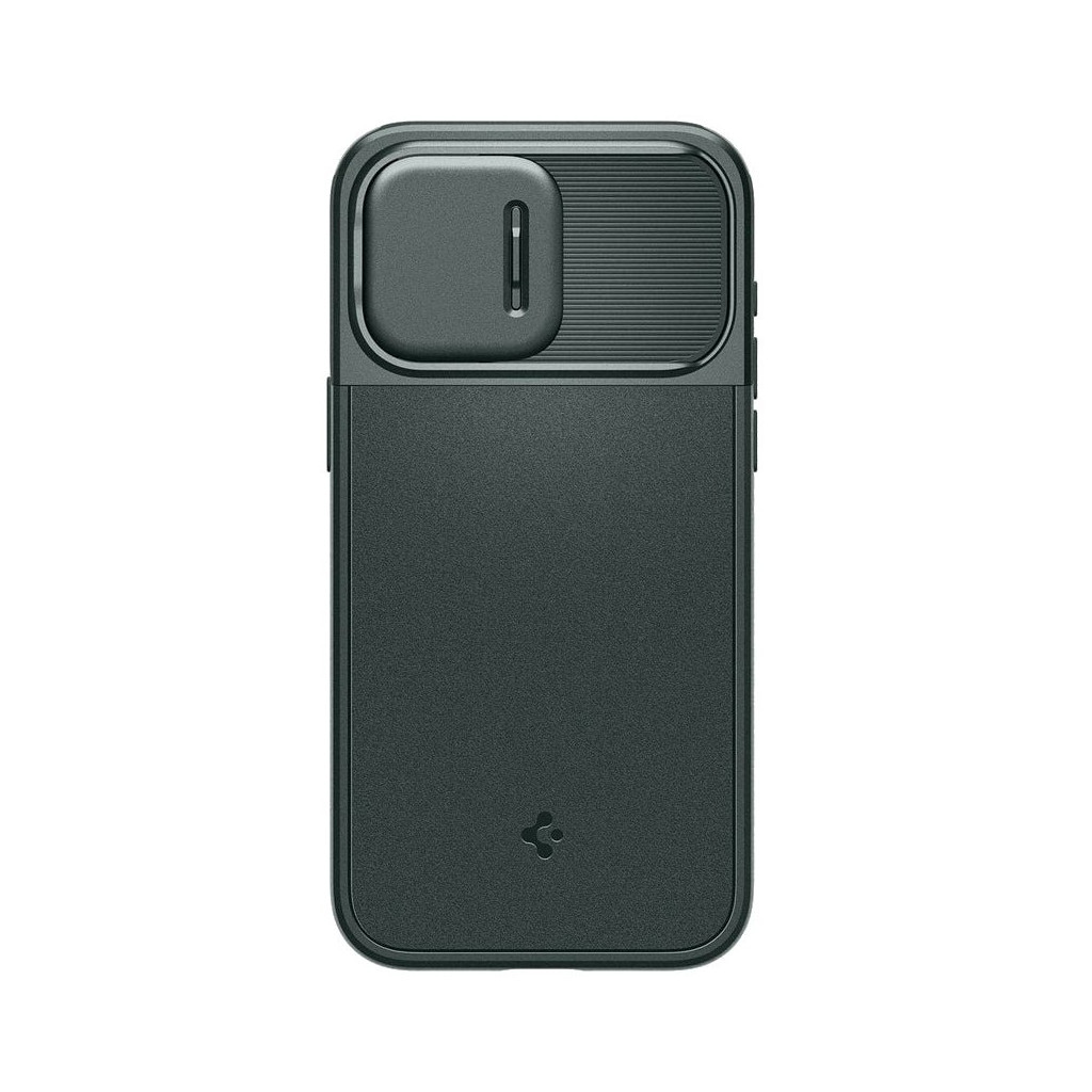 Чохол до мобільного телефона Spigen Apple iPhone 15 Pro Max Optik Armor MagFit Abyss Green (ACS06600) - зображення 1