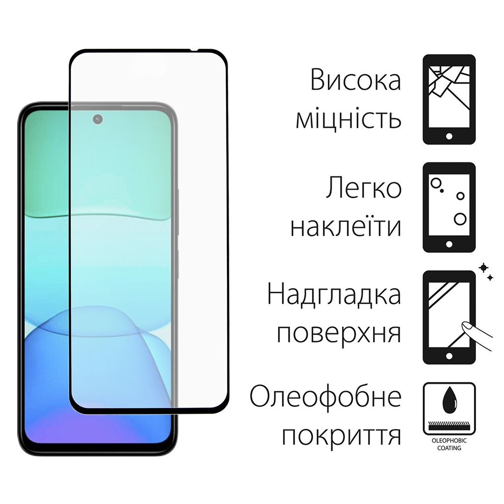Скло захисне Dengos Xiaomi Redmi 13 4G 2pcs kit (DG-TG2P-41) - зображення 2