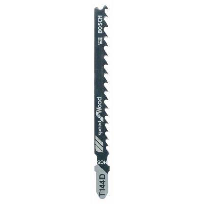 Полотно Bosch T144 D, HC, 5 шт, к электролобзику (2.608.630.040) - зображення 1