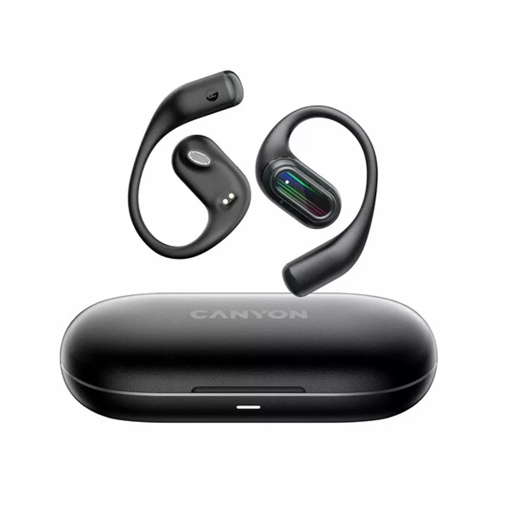 Навушники Canyon OnFlow 12 OWS ENC Black (CNS-TWS12BK) - зображення 5