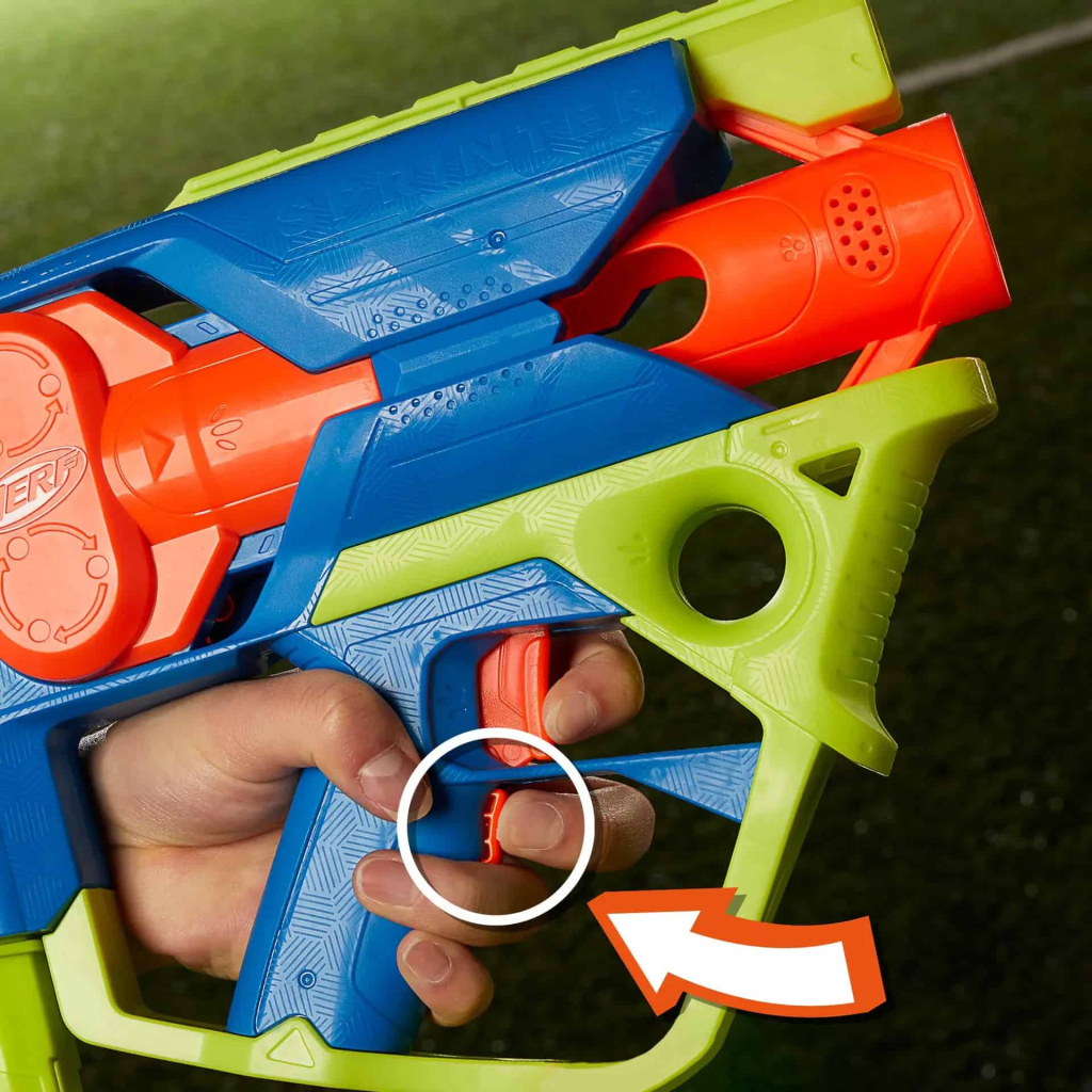 Іграшкова зброя Hasbro Бластер Nerf N Series Sprinter (F8625) - зображення 7