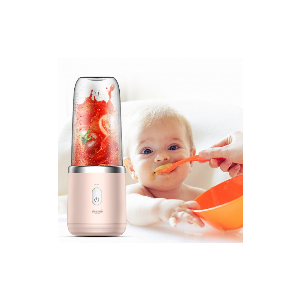 Блендер Deerma DEM-NU05 Pink - зображення 8