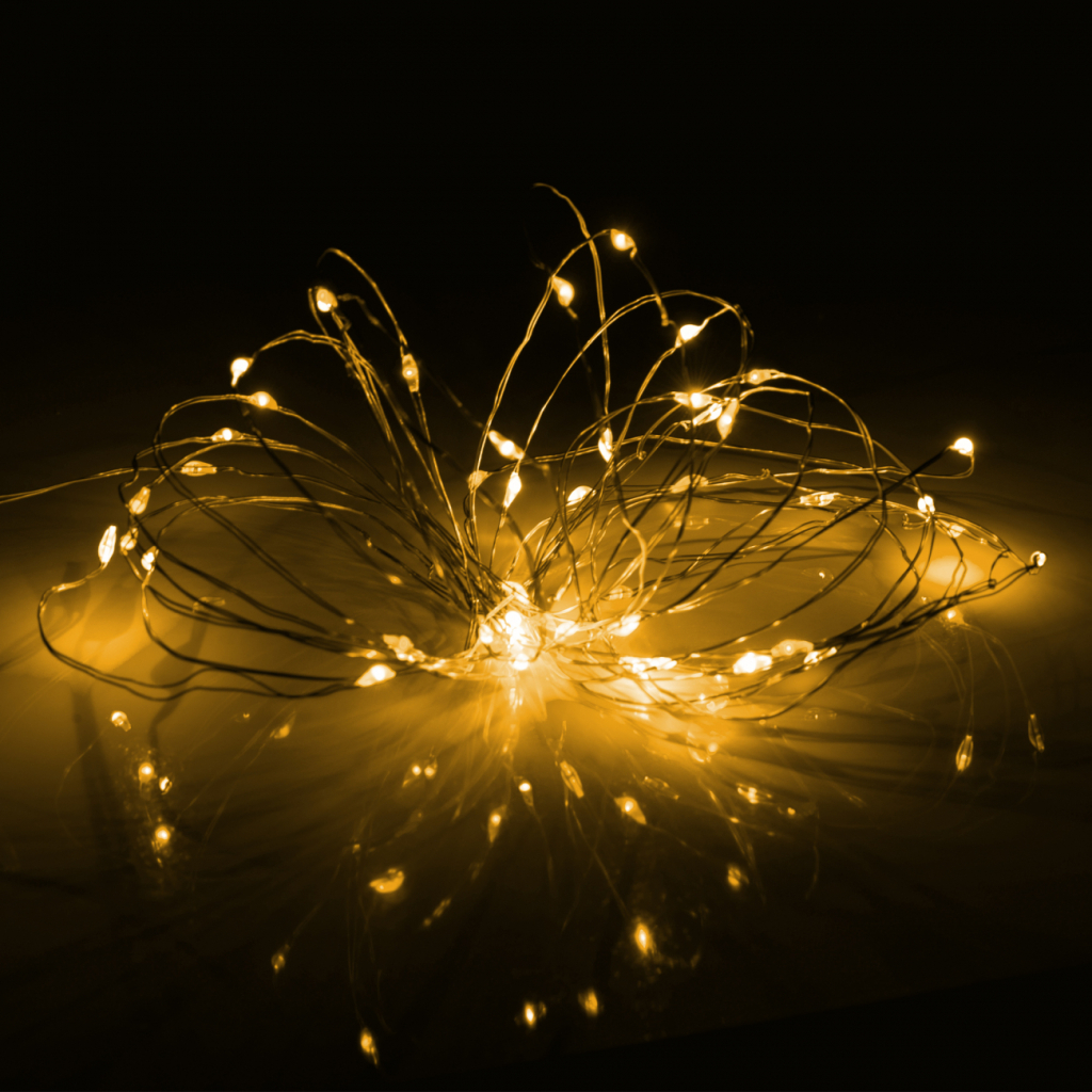 Гірлянда YES! Fun Нитка на мідному дроті 50 LED Тепло-біла 5 м Статична USB (975040) - зображення 3