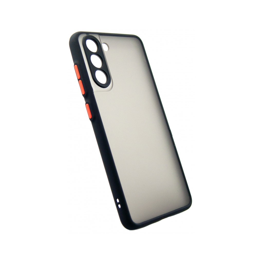 Чохол до мобільного телефона Dengos Matte Samsung Galaxy S21 FE (black) (DG-TPU-MATT-114) - зображення 2