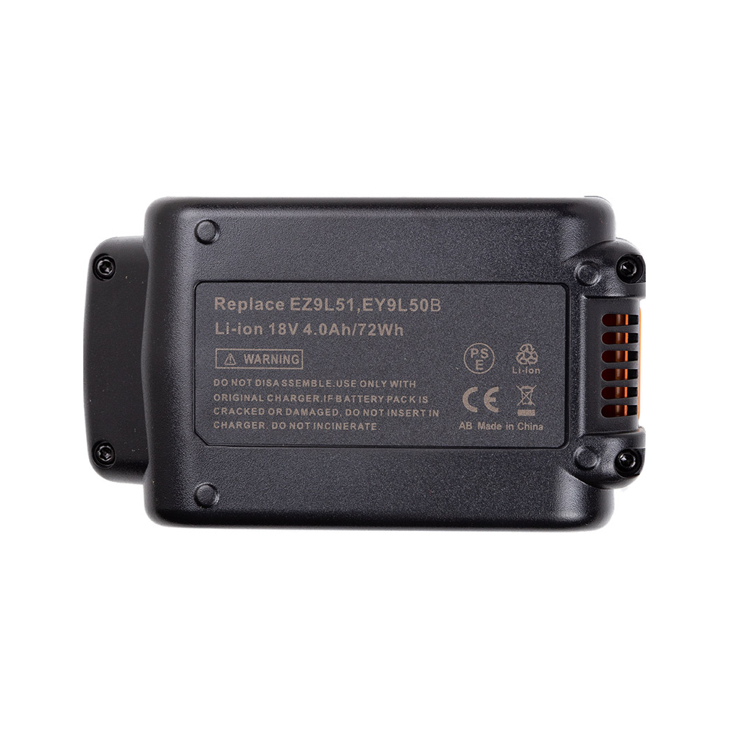 Акумулятор до електроінструменту PowerPlant для PANASONIC 18V 4.0Ah Li-ion (EY9L51B) (TB921140) - зображення 2