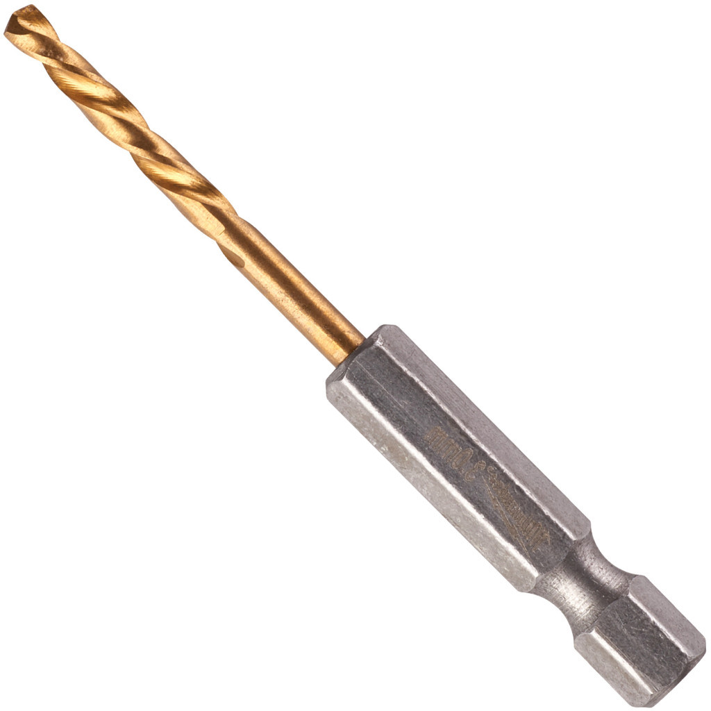 Свердло Milwaukee по металу RedHEX HSS-G TiN, 3,0 мм, (2шт) (48894763) - зображення 1