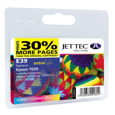 Картридж Jet Tec Epson Stylus C41/C43/C45 Color (110E003913) - зображення 1