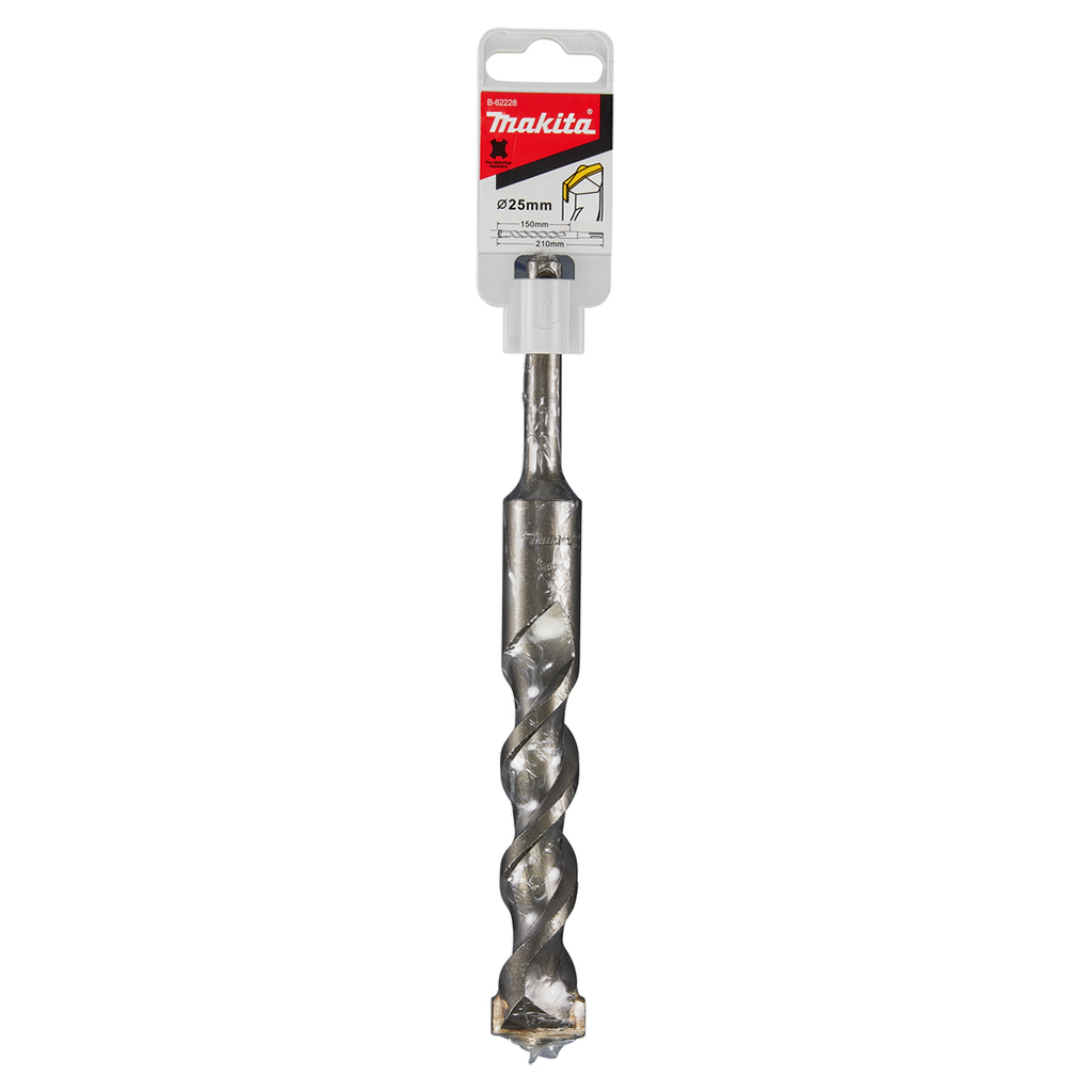 Бур Makita SDS-PLUS з центруванням 25x210 мм (B-62228) - зображення 1