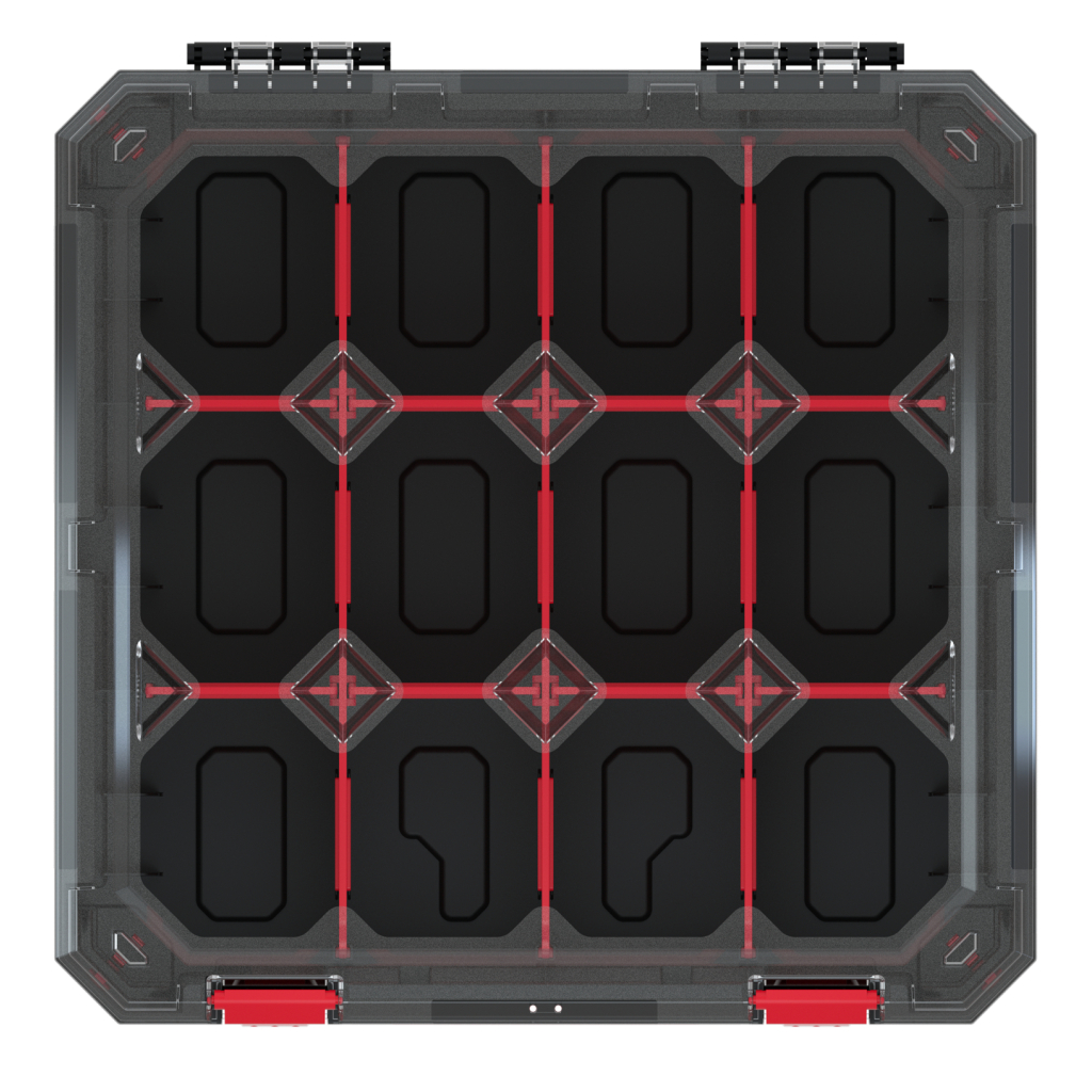 Ящик для інструментів Kistenberg органайзер 15", 390*390*110, TITAN, KTI4040S (KTI4040S) - зображення 2