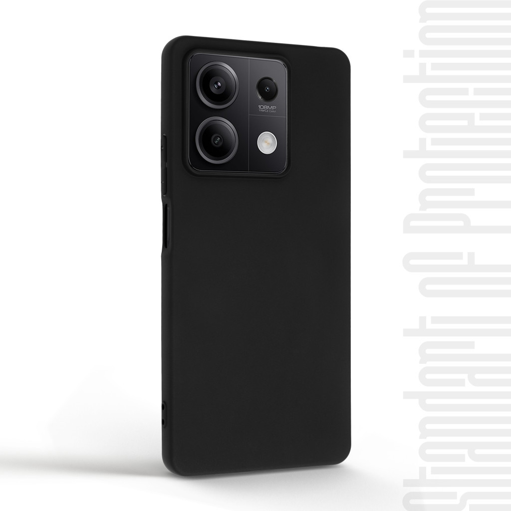 Чохол до мобільного телефона Armorstandart Matte Slim Fit Xiaomi Redmi Note 13 5G Black (ARM71892) - зображення 2