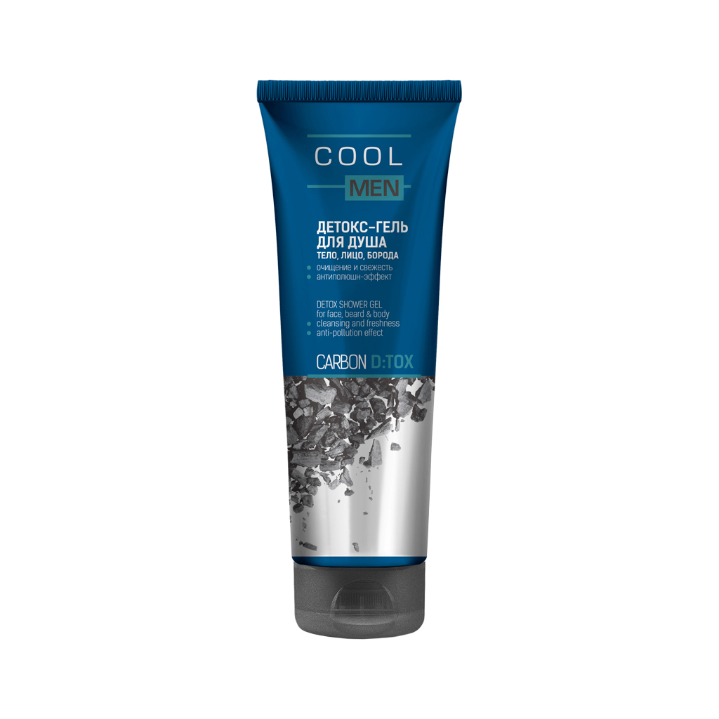 Гель для душу Cool Men Detox Carbon 250 мл (4823015942099) - зображення 1