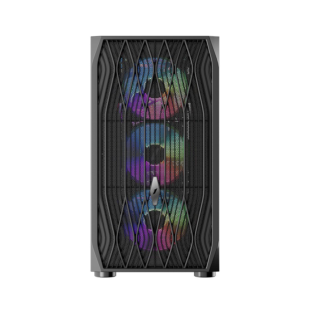 Корпус для ПК 1stPlayer AY7-BK-4F1 - зображення 4