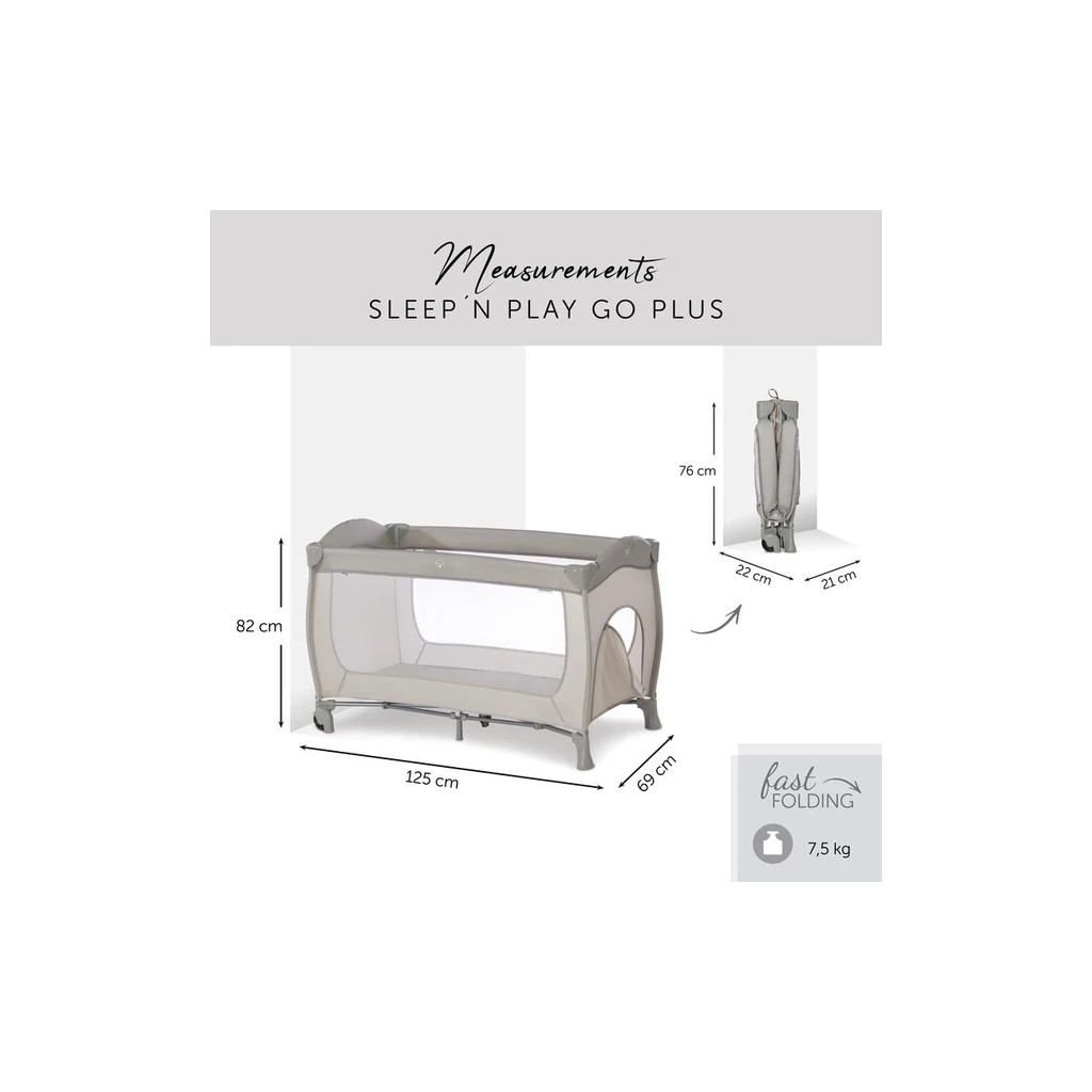 Дитячий манеж Hauck Sleep N Play Go Plus PB Rainbow (60084-9) - зображення 8