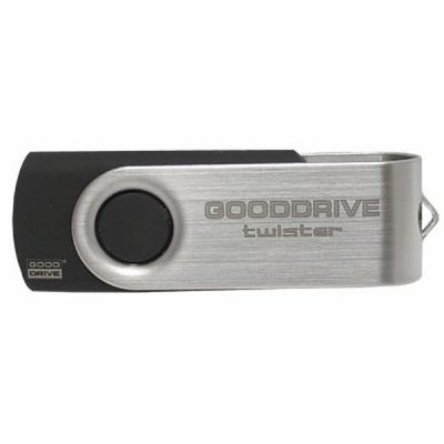 USB флеш накопичувач Goodram 8GB Twister Black USB 2.0 (UTS2-0080K0R11) - зображення 1